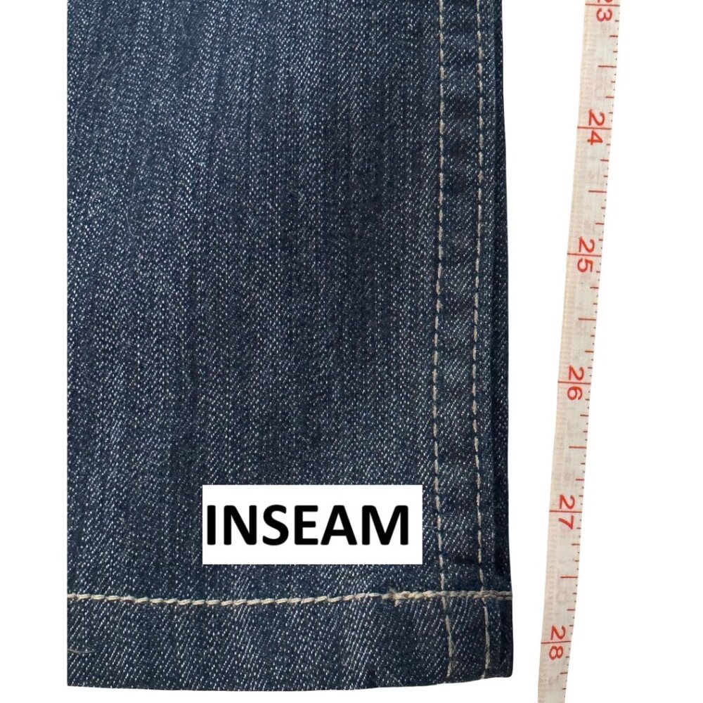 NWOT Riders by Lee No Gap Bootcut Stretch Jeans Dark Wash 24W✨50% Off Bundles 3+ - Picture 14 of 15